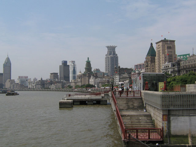 Shanghai waterfront along the Bund