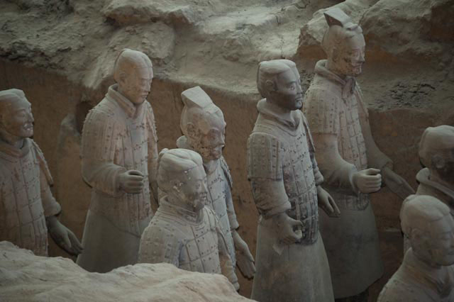 Close up - Terracota Soldiers