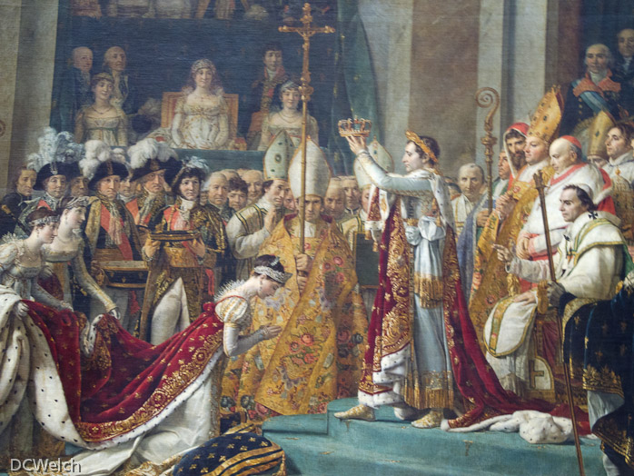 Napoleon's self coronation