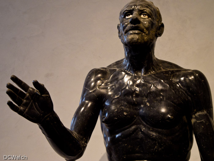 Statue in the Louvre