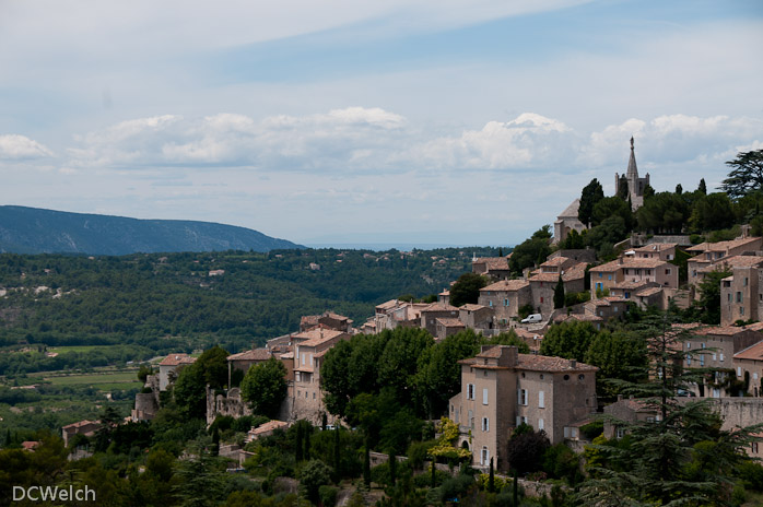 View of Bonnieux